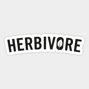 Herbivore Minimal Sticker